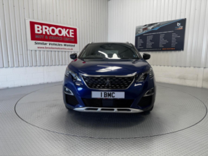2018 Peugeot 3008 1.5 Bluehdi Gt Line Eat Euro 6 (s/s) 5dr in Blue — image 5