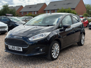 2015 Ford Fiesta 1.0t Ecoboost Titanium X Euro 6 (s/s) 5dr in Black — image 3
