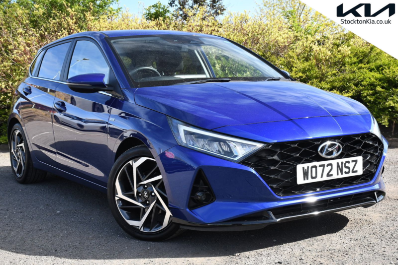 2023 Hyundai I20 1.0 T-Gdi Mhev Premium Hatchback 5dr Petrol Hybrid Dct Euro 6 (s/s) (100 Ps) in Blue — image 1