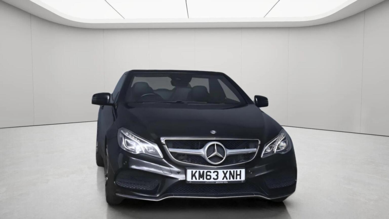 2014 Mercedes-Benz E Class 3.0 E350d V6 Bluetec Amg Sport Cabriolet G-Tronic+ Euro 6 (s/s) 2dr in Black — image 1
