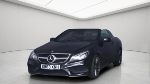 2014 Mercedes-Benz E Class 3.0 E350d V6 Bluetec Amg Sport Cabriolet G-Tronic+ Euro 6 (s/s) 2dr in Black — image 3