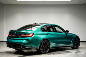 2021 BMW M3 3.0 Biturbo Competition Steptronic Euro 6 (s/s) 4dr in Green — image 4