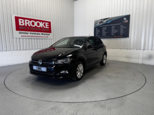 2020 Volkswagen Polo 1.0 Tsi Match Euro 6 (s/s) 5dr in Black — image 6