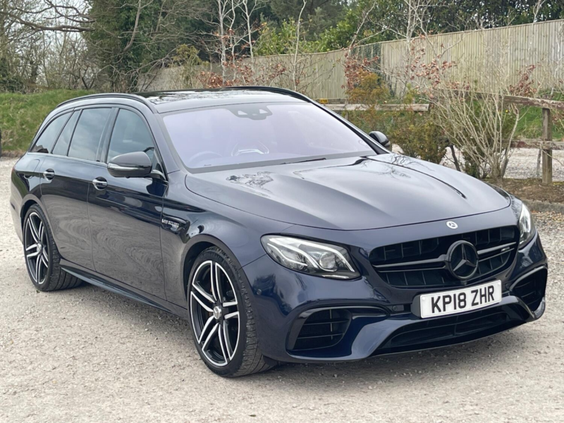 2018 Mercedes-Benz E Class 4.0 E63 V8 Biturbo Amg S in Blue — image 1