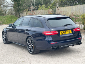 2018 Mercedes-Benz E Class 4.0 E63 V8 Biturbo Amg S in Blue — image 4