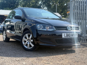 2010 Volkswagen Polo 1.4 Se DSG Euro 5 3dr in Black — image 3