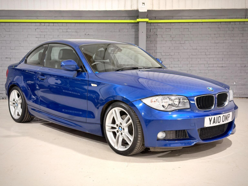 2010 BMW 1 Series 2.0 120d M Sport Euro 5 2dr in Blue — image 1