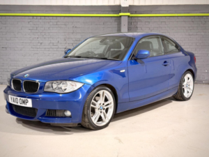 2010 BMW 1 Series 2.0 120d M Sport Euro 5 2dr in Blue — image 4