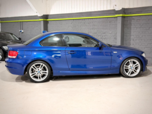 2010 BMW 1 Series 2.0 120d M Sport Euro 5 2dr in Blue — image 6