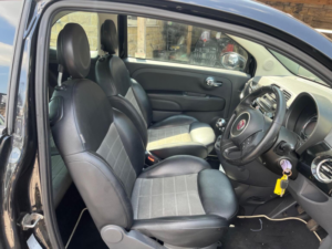 2008 Fiat 500 1.2 Sport Euro 4 3dr in Black — image 6