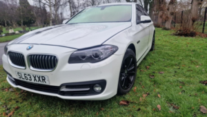2013 BMW 5 Series 2.0 520d Se Saloon in White — image 3