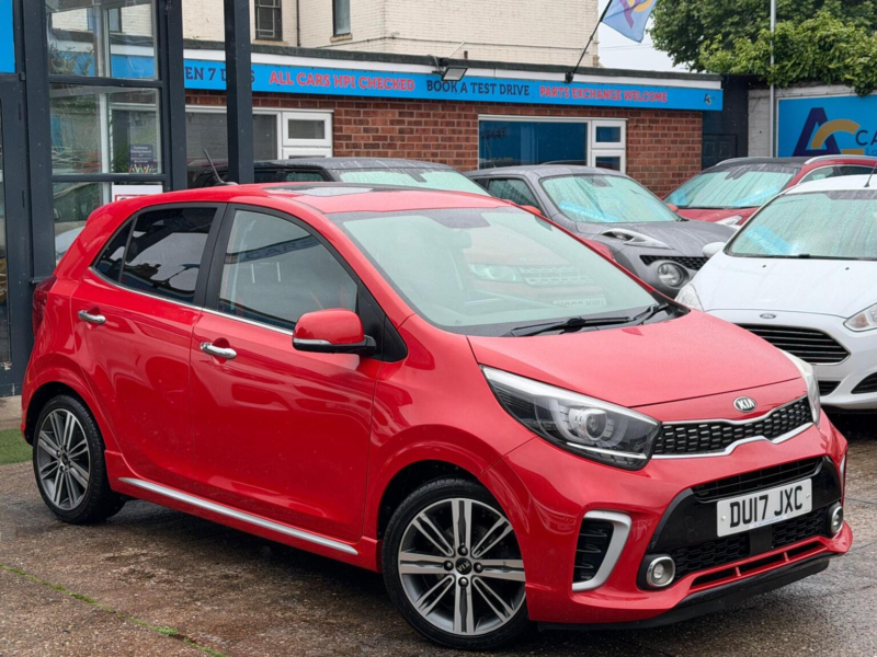 2017 Kia Picanto 1.25 Gt-Line S Euro 6 5dr in Red — image 1