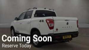 2019 Ssangyong Musso 2.2d Rebel 4WD Euro 6 4dr in White — image 3