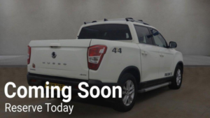 2019 Ssangyong Musso 2.2d Rebel 4WD Euro 6 4dr in White — image 4