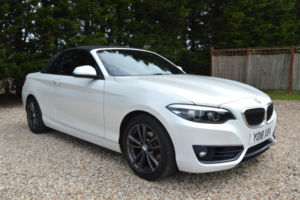 2018 BMW 2 Series 1.5 218i Sport Convertible in White — image 1