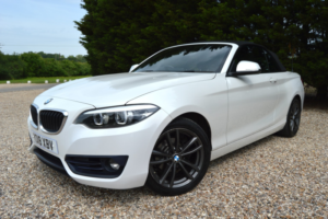 2018 BMW 2 Series 1.5 218i Sport Convertible in White — image 2