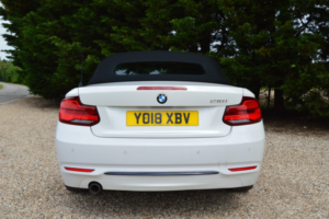 2018 BMW 2 Series 1.5 218i Sport Convertible in White — image 6