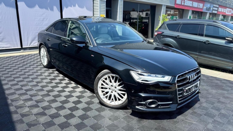 2016 Audi A6 Saloon 3.0 Tdi V6 S Line S Tronic Quattro Euro 6 (s/s) 4dr in Black — image 1