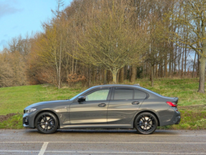 2020 BMW 3 Series 2.0 330e 12kwh M Sport Plus Edition Auto Euro 6 (s/s) 4dr in Grey — image 4