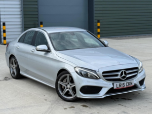 2015 Mercedes-Benz C Class 2.1 C250 Bluetec Amg Line G-Tronic+ Euro 6 (s/s) 4dr in Silver — image 5
