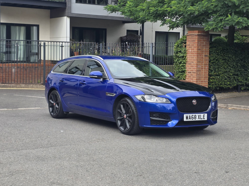 2018 Jaguar Xf 2.0i Portfolio Gpf Sportbrake 5dr Petrol Auto Euro 6 (s/s) (250 Ps) in Blue — image 1