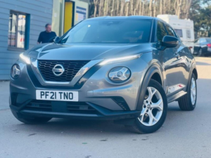 2021 Nissan Juke 1.0 Dig-T N-Connecta Euro 6 (s/s) 5dr in Grey — image 3