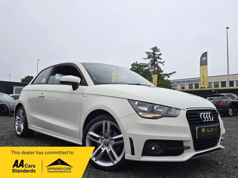 2012 Audi A1 1.4 Tfsi S Line Hatchback 3dr Petrol Manual Euro 5 (s/s) (122 Ps) in White — image 1