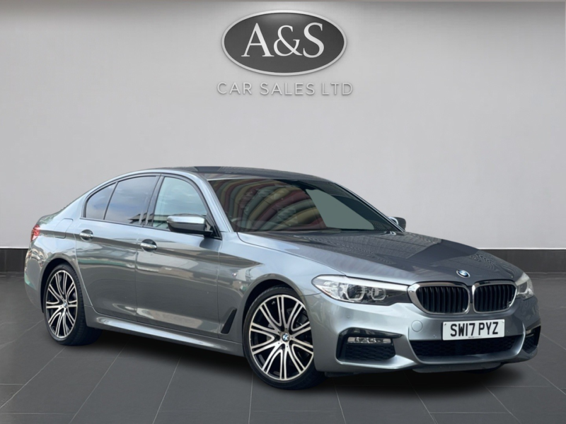 2017 BMW 5 Series 2.0 520d Xdrive M Sport Saloon in Blue — image 1
