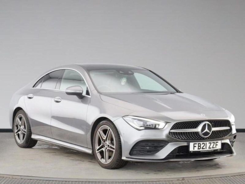 2021 Mercedes-Benz Cla 1.3 Cla180 Amg Line (premium Plus 2) Coupe 7g-Dct Euro 6 (s/s) 4dr in Grey — image 1