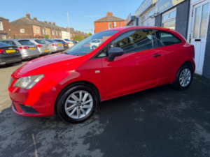 2016 SEAT Ibiza 1.0 Sol Sport Coupe Euro 6 3dr in Red — image 2