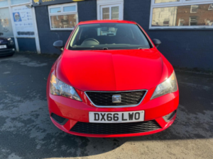 2016 SEAT Ibiza 1.0 Sol Sport Coupe Euro 6 3dr in Red — image 4