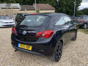 2015 Vauxhall Corsa 1.4 I Ecoflex Sri in Black — image 4