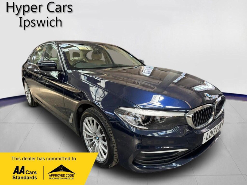 2017 BMW 5 Series 2.0 530i Se Auto Euro 6 (s/s) 4dr in Blue — image 1