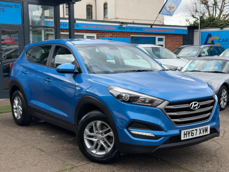 2017 Hyundai Tucson 1.6 Gdi Blue Drive S Euro 6 (s/s) 5dr in Blue — image 1