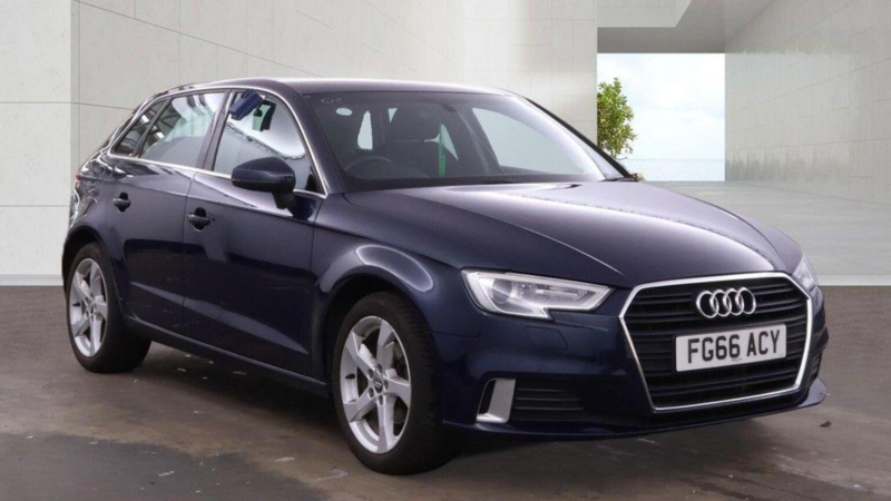 2016 Audi A3 1.4 Tfsi Cod Sport Sportback S Tronic Euro 6 (s/s) 5dr in Blue — image 1