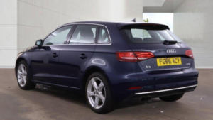 2016 Audi A3 1.4 Tfsi Cod Sport Sportback S Tronic Euro 6 (s/s) 5dr in Blue — image 3
