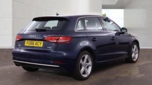 2016 Audi A3 1.4 Tfsi Cod Sport Sportback S Tronic Euro 6 (s/s) 5dr in Blue — image 4