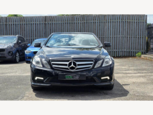 2011 Mercedes-Benz E Class 3.0 E350 Cdi V6 Blueefficiency Sport Edition 125 Cabriolet G-Tronic Euro 5 2dr in Black — image 3