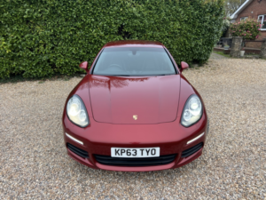 2013 Porsche Panamera 3.0 D V6 in Red — image 3