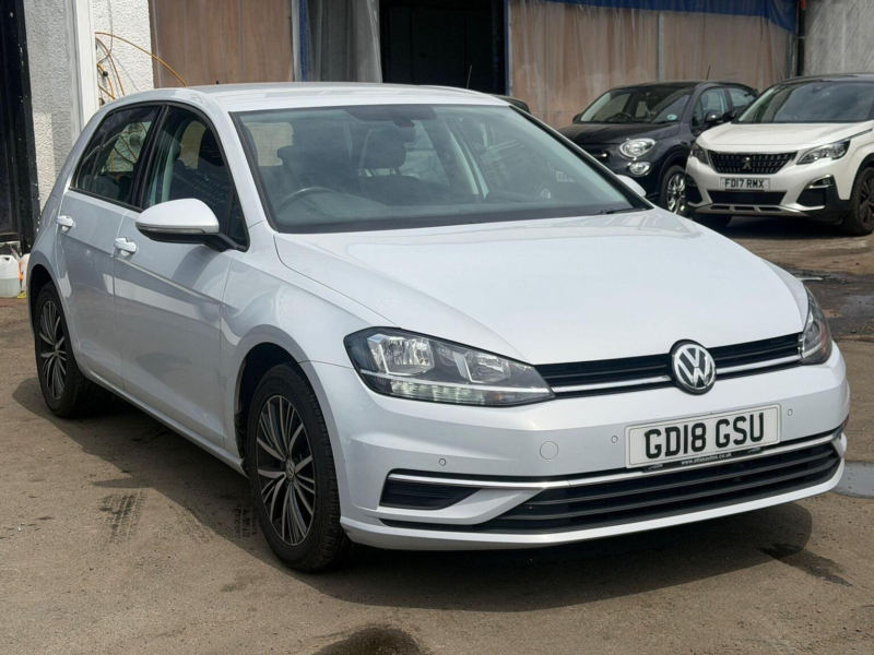 2018 Volkswagen Golf 1.4 Tsi Se DSG Euro 6 (s/s) 5dr in Silver — image 1