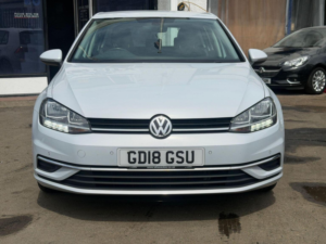 2018 Volkswagen Golf 1.4 Tsi Se DSG Euro 6 (s/s) 5dr in Silver — image 2