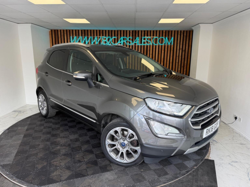 2018 Ford Ecosport 1.0t Ecoboost Titanium Auto Euro 6 (s/s) 5dr in Grey — image 1