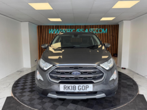 2018 Ford Ecosport 1.0t Ecoboost Titanium Auto Euro 6 (s/s) 5dr in Grey — image 3