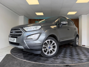 2018 Ford Ecosport 1.0t Ecoboost Titanium Auto Euro 6 (s/s) 5dr in Grey — image 6