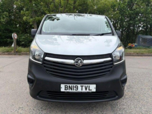 2019 Vauxhall Vivaro 1.6 Cdti 2900 Crew Van L1 H1 Euro 6 (s/s) 5dr (6 Seat) in Silver — image 2