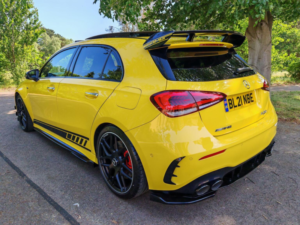 2021 Mercedes-Benz A Class 2.0 A45 Amg S Plus 8g-Dct 4matic+ Euro 6 (s/s) 5dr in Yellow — image 4