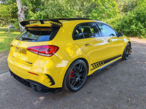 2021 Mercedes-Benz A Class 2.0 A45 Amg S Plus 8g-Dct 4matic+ Euro 6 (s/s) 5dr in Yellow — image 5