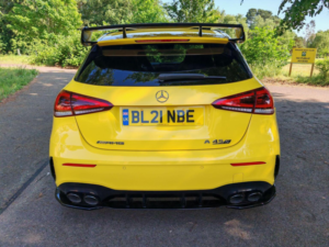2021 Mercedes-Benz A Class 2.0 A45 Amg S Plus 8g-Dct 4matic+ Euro 6 (s/s) 5dr in Yellow — image 6