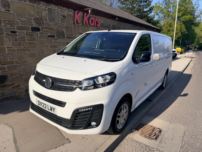 2022 Vauxhall Vivaro 1.5 Turbo D 2900 Sportive L2 H1 Euro 6 (s/s) 6dr in White — image 1