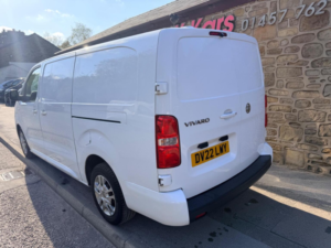 2022 Vauxhall Vivaro 1.5 Turbo D 2900 Sportive L2 H1 Euro 6 (s/s) 6dr in White — image 2